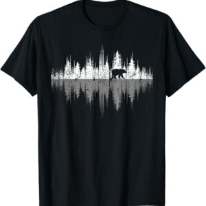 Bear in the Forest Soundwave T-Shirt