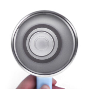 Insulated Stainless Steel Tumbler with Straw and Carry Handle - Image 3