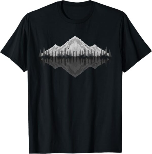 Snowy Mountain Reflection T-Shirt