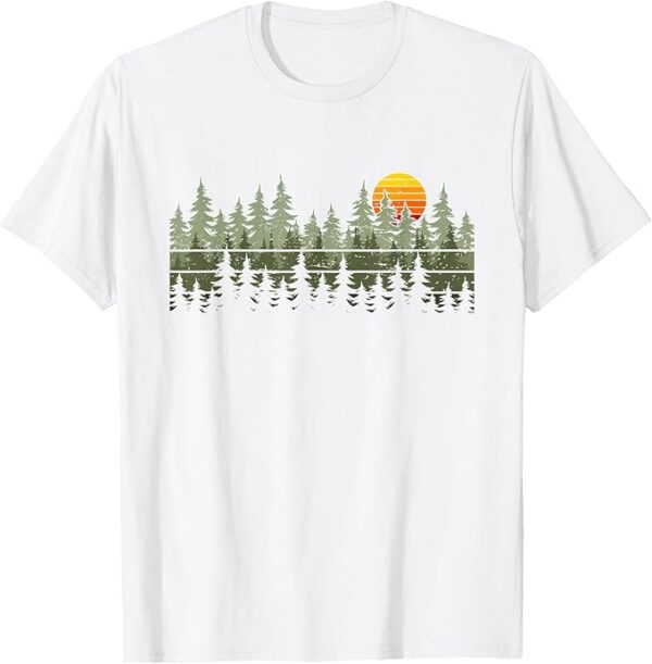 Pine Forest Sunset T-Shirt