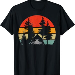 Retro Camping Sunset T-Shirt
