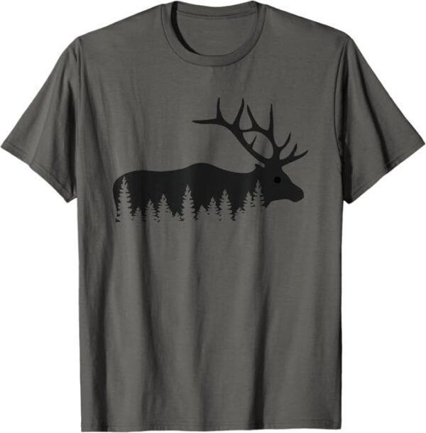 Elk Forest Silhouette T-Shirt